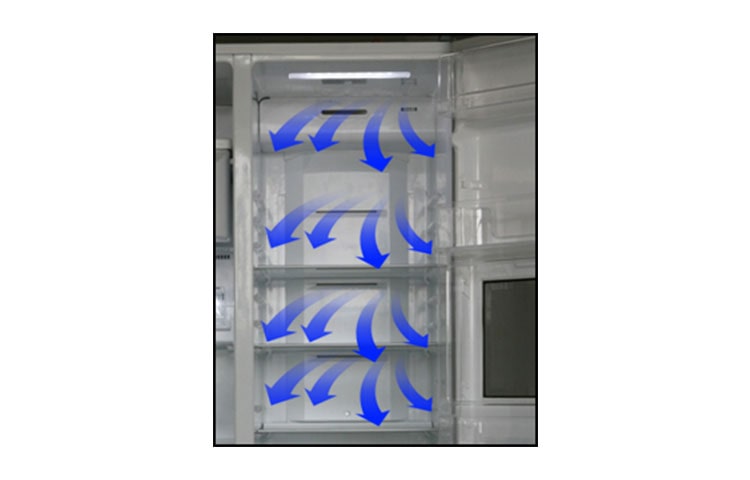 LG 567L Shiny Steel Side by Side Refrigerators, GC-L207GLQV, thumbnail 3